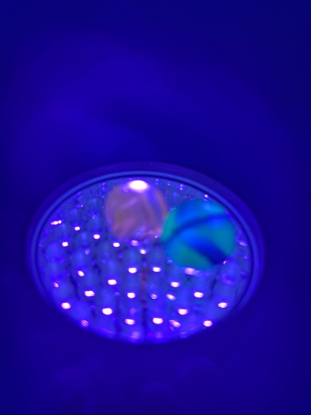 Vintage Vitro Agate Cat eye / cateye uranium glass glow marbles retro / vtg toys
